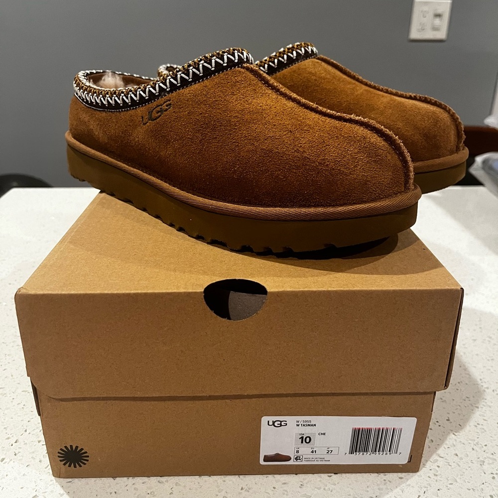 Ugg Tassman Chestnut 10 Women - New - Free Shipping